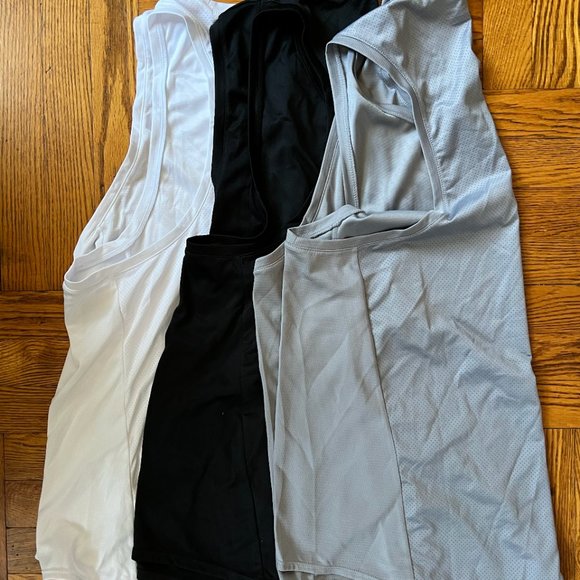 ASOS Workout 4505 Tank Tops (3 colors, white/black/gray) - Picture 2 of 8